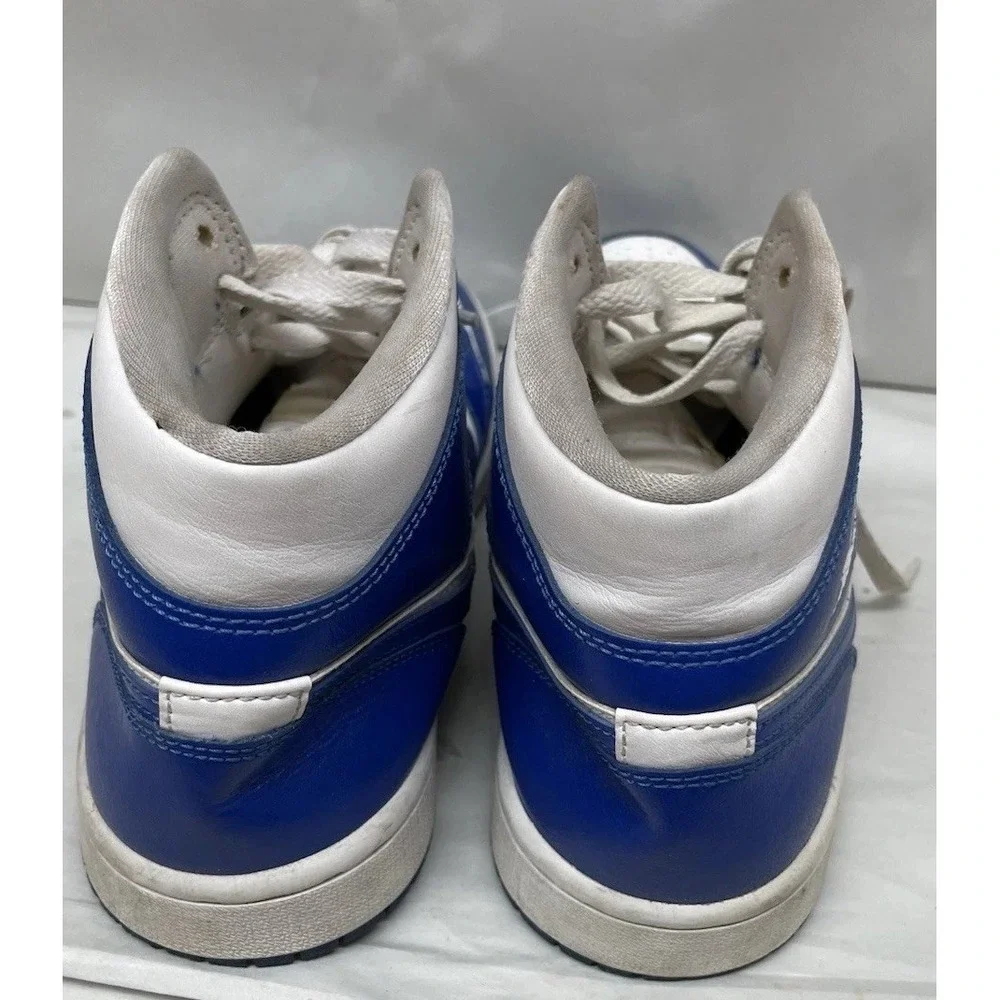 Air Jordan 1 Mid Kentucky Storm Blue Size 8.5